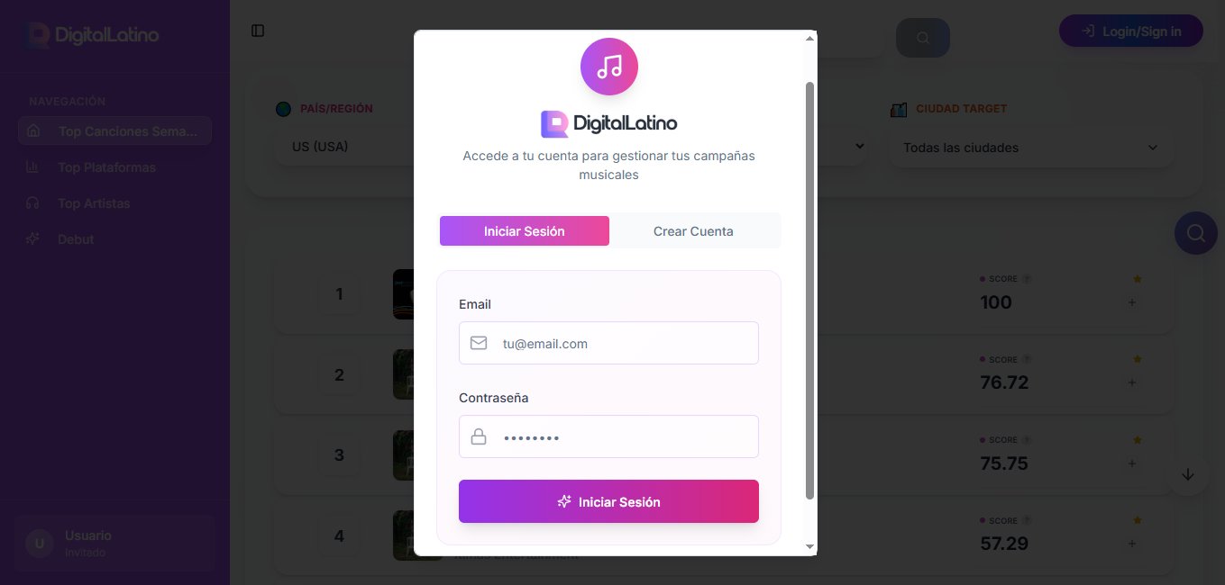 Score Digital - Anal&iacute;tica